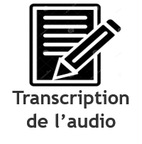 Transciption audio